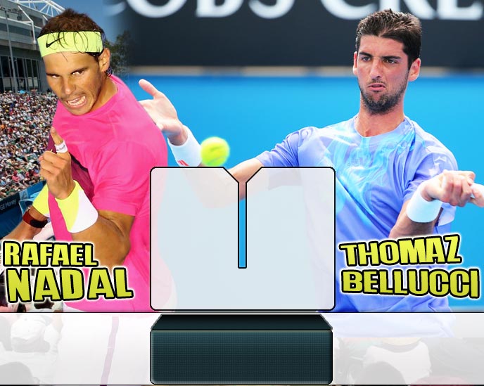 Nadal vs Bellucci en Rio de Janeiro 2015